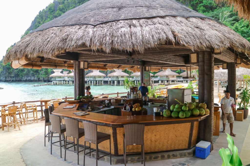 Bar at Miniloc Island, El Nido, Palawan, Phlippines