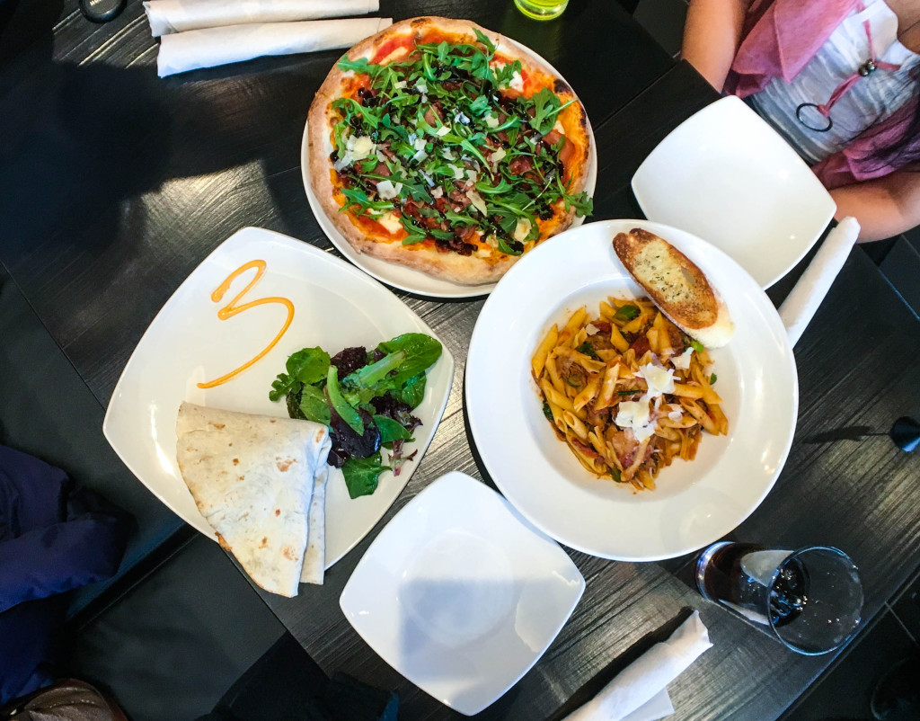 Pizza, pasta, piadina at Via Cibo, Calgary, Canada