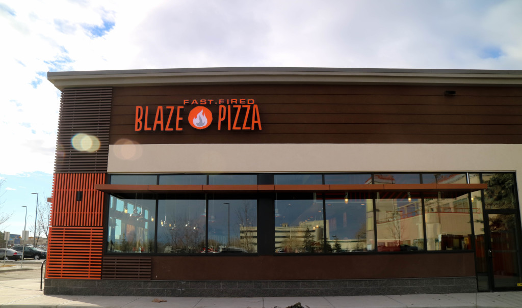 Blaze Pizza in Calgary, Canada