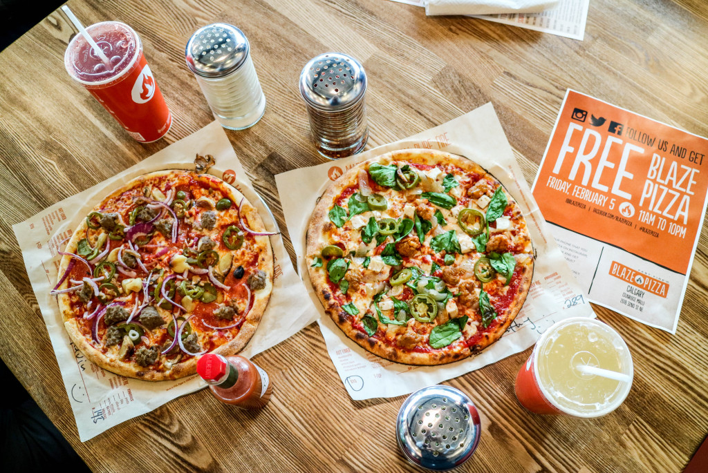 Blaze Pizza in Calgary, Canada