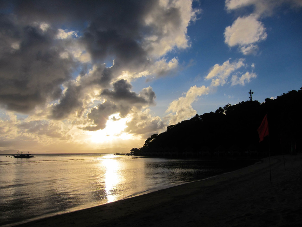 Sunset at Apulit Island, El Nido, Palawan, Philippines