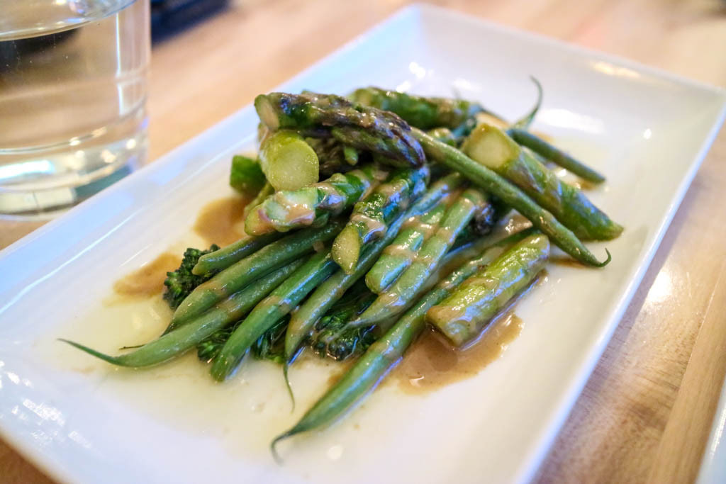 Green bean from Black Pig Bistro, Calgary