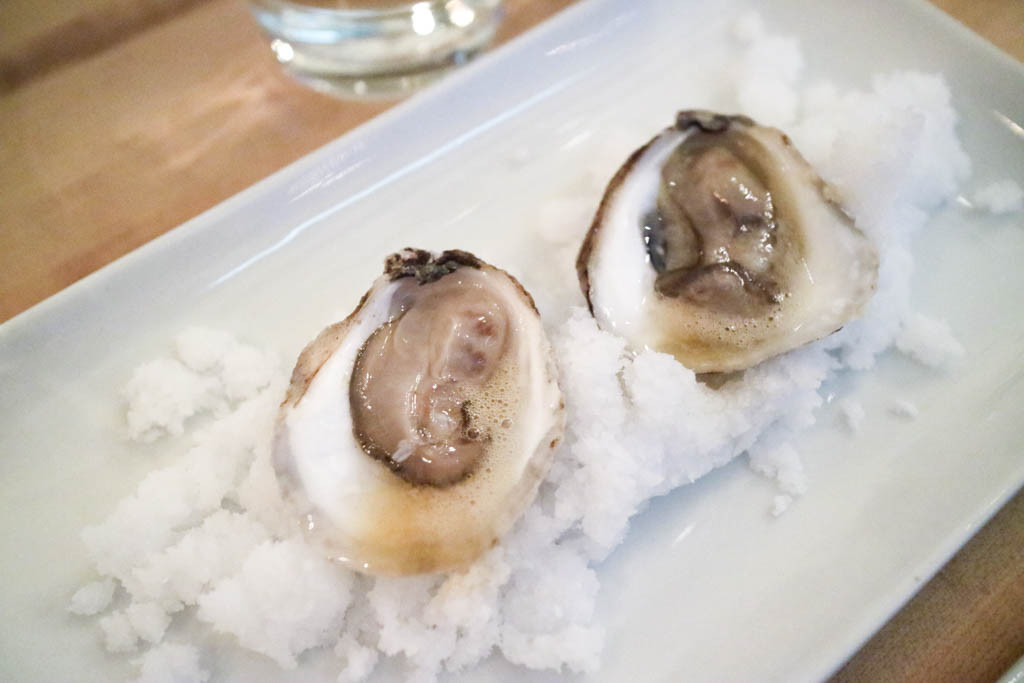 PEI oyster from Black Pig Bistro, Calgary