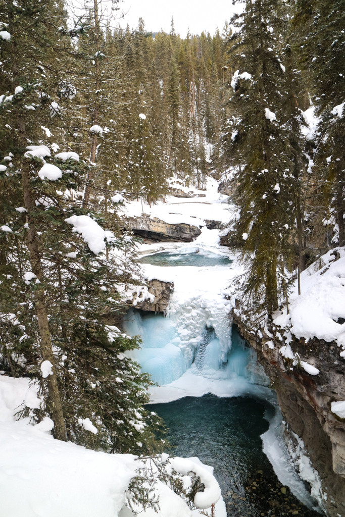 Johnston Canyon Ice Walk, Banff