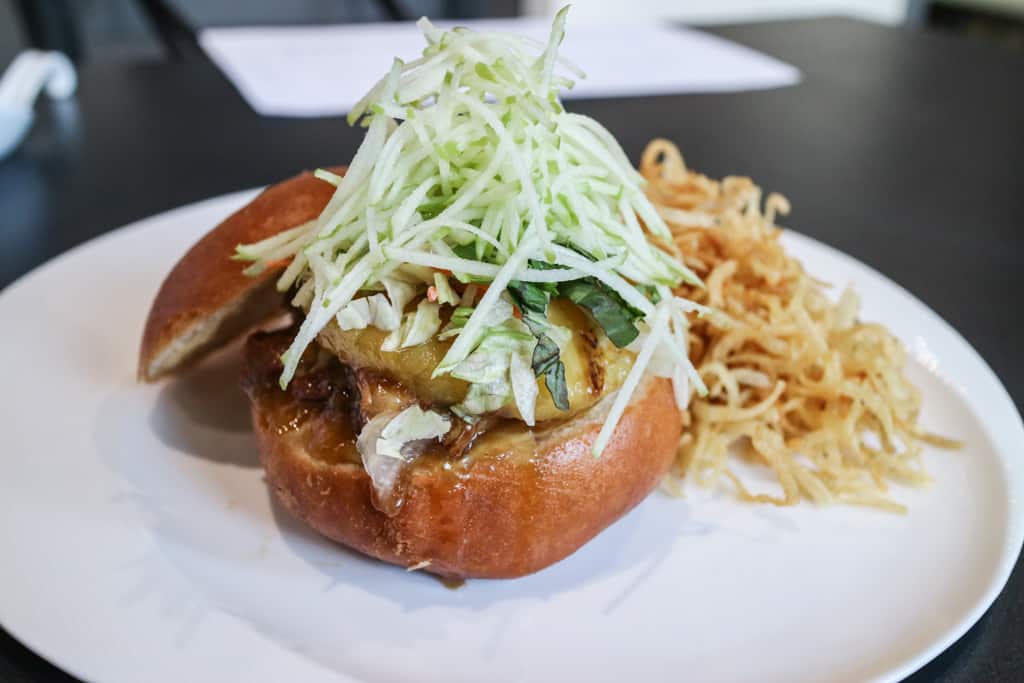 Braised pork cheef bao from Pure Contemporary Vietnamese Kitchen, Calgary