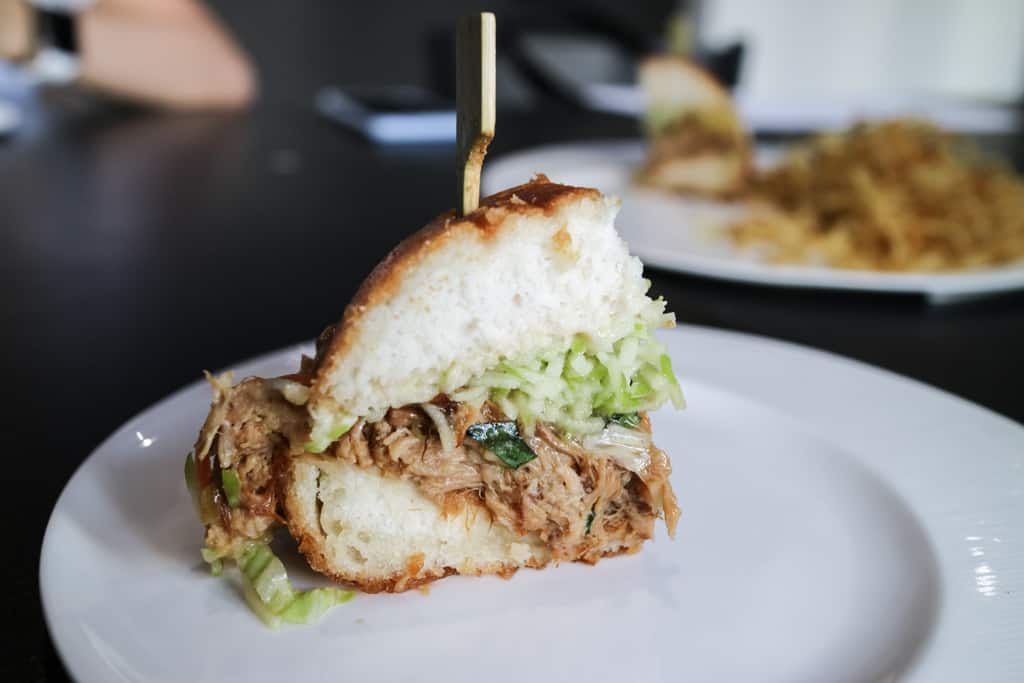 Braised pork cheek bao from Pure Vietnamese Calgary