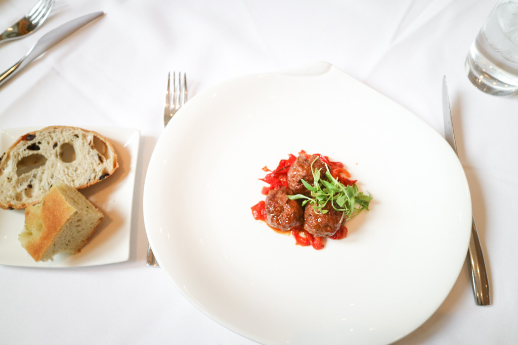 Bison polpette from Teatro, Calgary, Canada