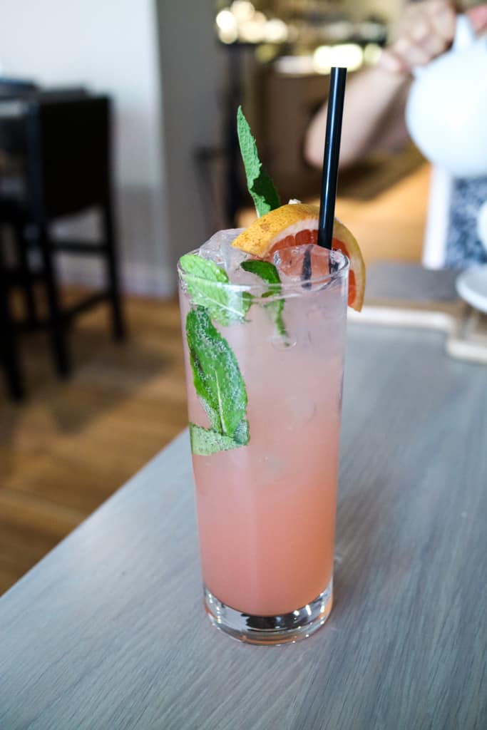 Grapefruit mojito from Klein/Harris Calgary