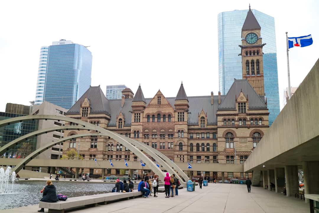 Places to visit in Toronto for photographers - Nathan Phillips Square