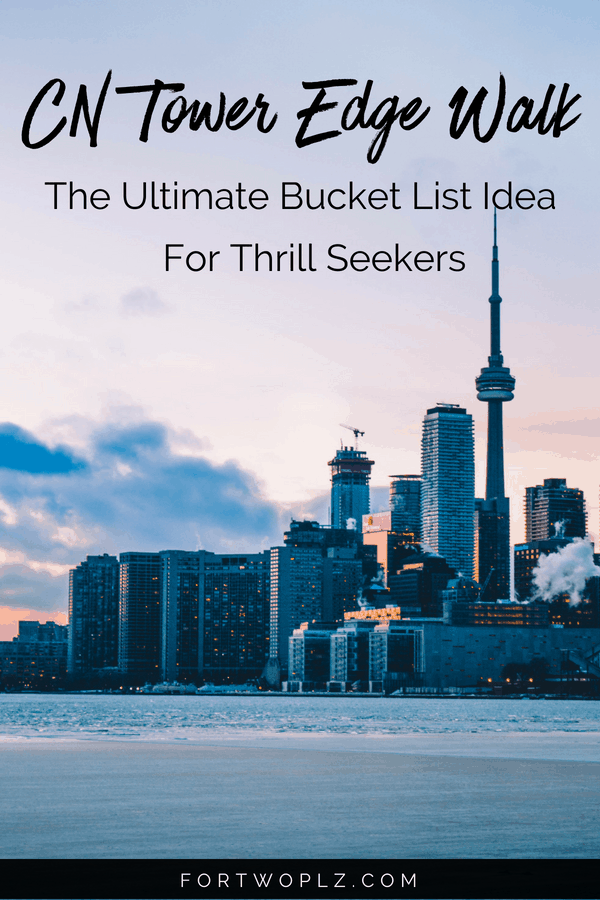 Call yourself a thrill seeker? Then you must try CN Tower Edge Walk in Toronto, Canada. This Guinness World Record-holding "World's Highest External Walk on a Building" is Toronto’s most extreme attraction. Click through to find out more on For Two, Please. #toronto #ontario #Canada #adventure #adventureseeker #thrillseeker #bucketlist #cntower #travelcanada #travelguide #traveltips #thingstodo #traveldestinations #summertravels #instagramspots #photospots