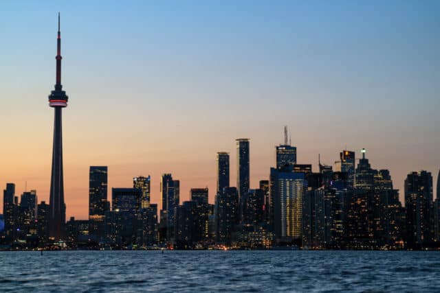 Toronto Skyline from Toronto Islands