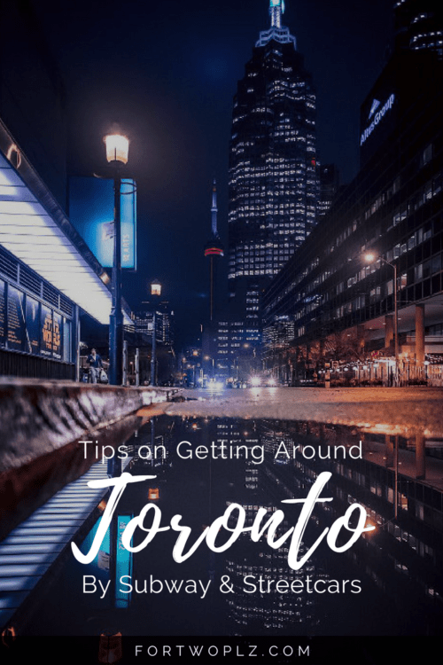 Visiting Toronto? Here's all you need to know about getting around the city with TTC subway and streetcars!