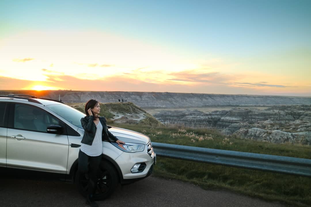 2017 Ford Escape in Canadian Badlands (Drumheller), Alberta, Canada 