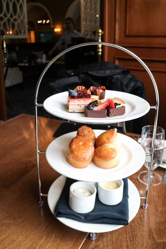 Afternoon Tea at Fairmont Chateau Lake Louise in the Canadian Rockies