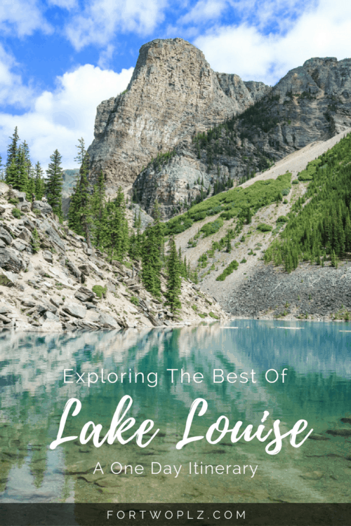 Visiting Lake Louise in the summer, but only has one day? Here's a list of must-see attractions to help you explore Lake Louise in 24 hours!