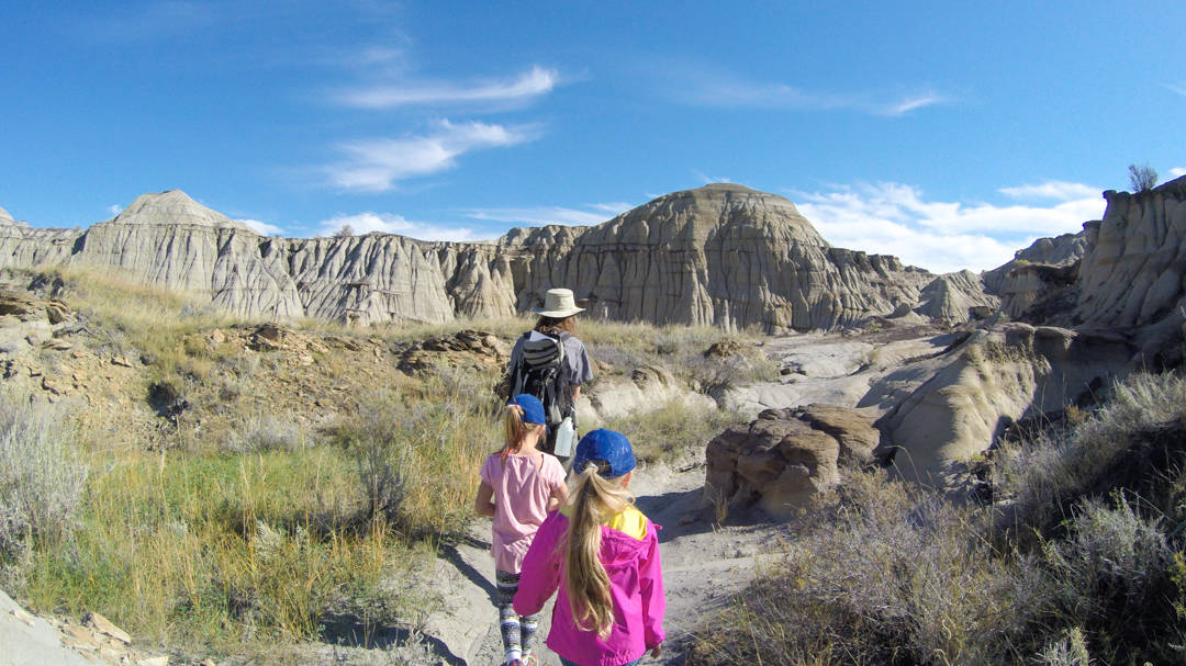 Dinosaur Provincial Park, Alberta, Canada. A UNESCO World Heritage Site