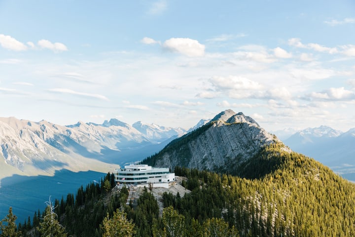 New Banff Gondola Summit