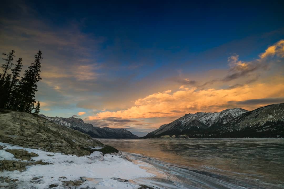 Abraham Lake, Banff, Alberta