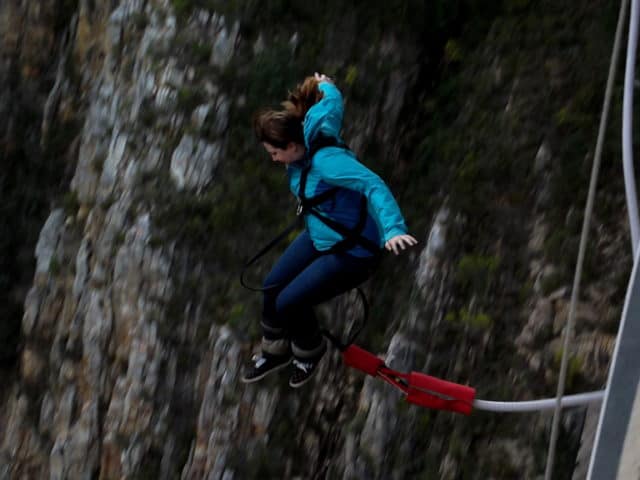 Adventure for adrenaline seekers: Bungy Jumping, Bloukrans Bridge, South Africa