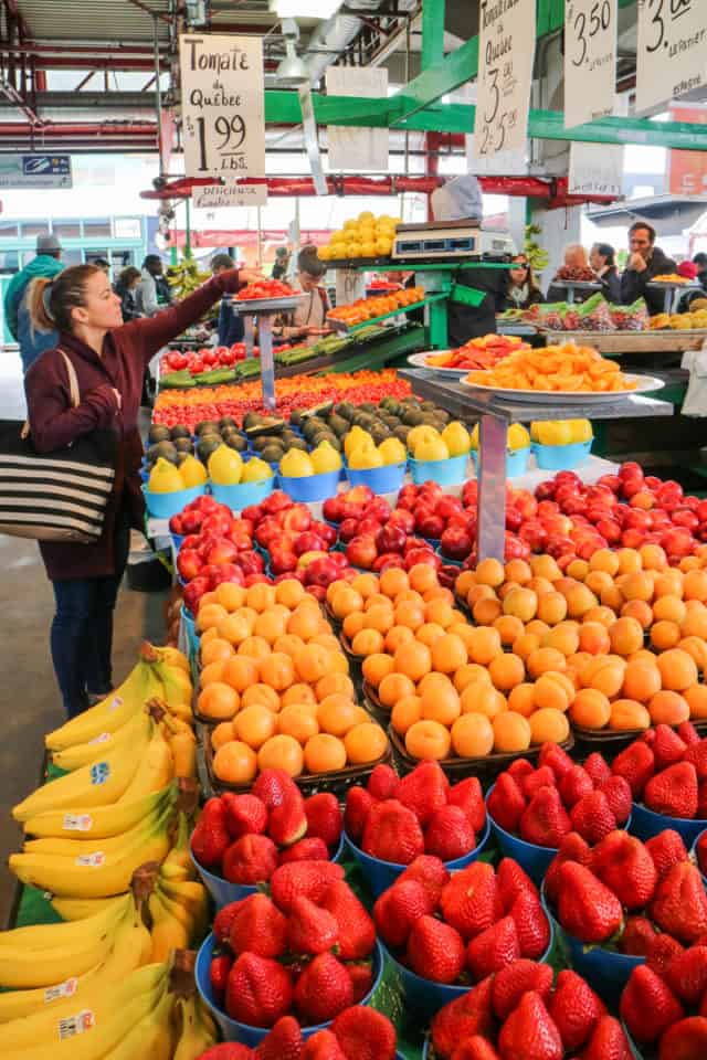 Marche Jean-Talon Montreal