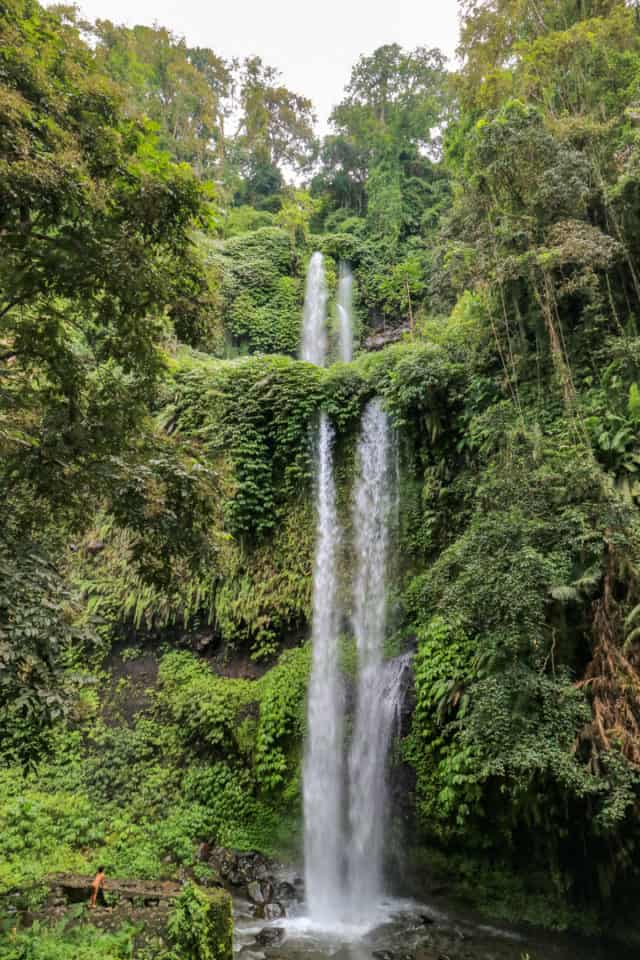Sendang Gile Waterfalls, Mt. Rinjani, Lombok, Indonesia