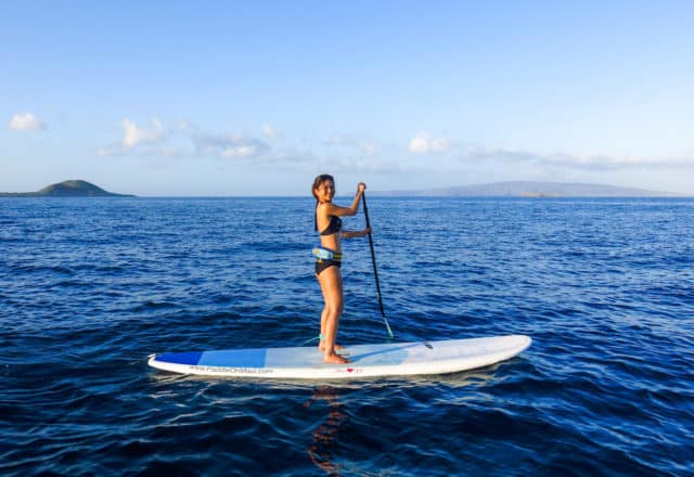 Stand Up Paddle Boarding Maui Hawaii