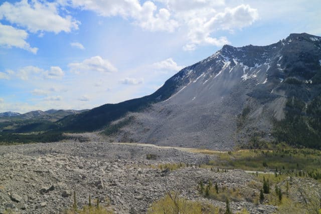 Canada 150 Frank Slide Southern Alberta