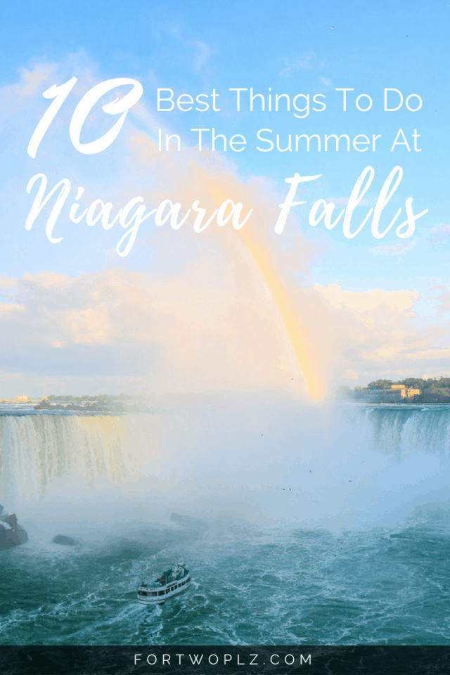Visiting Niagara Falls in the summer? Here are the 10 best things to do. With so many activities to do and attractions to see, you're guaranteed to have the most fun-filled vacation in Ontario, Canada!