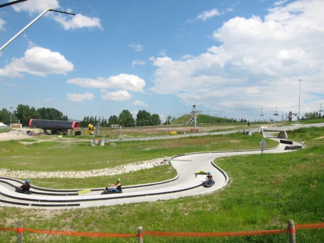 Skyline Luge Calgary Canada