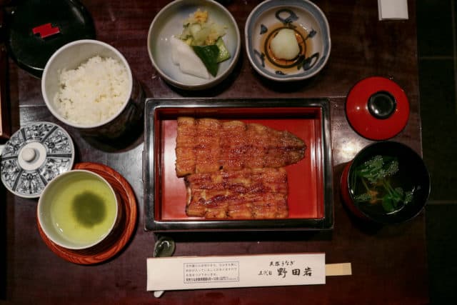 Nodaiwa Tokyo michelin star restaurant