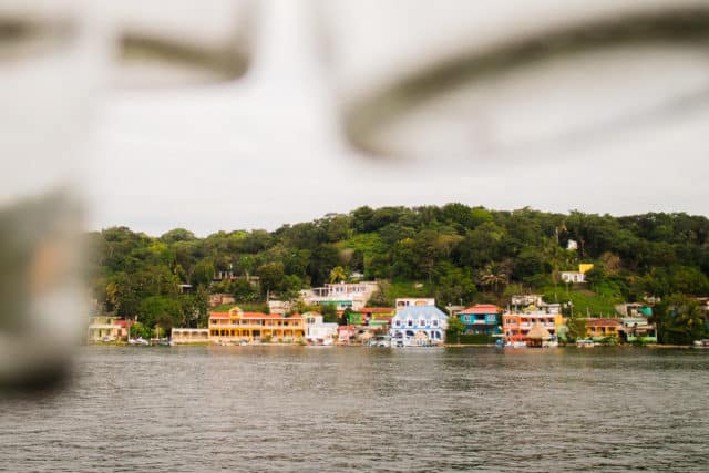 Flores, Guatemala, gateway to Tikal National Park