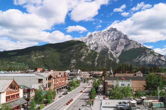 Banff Town Canada