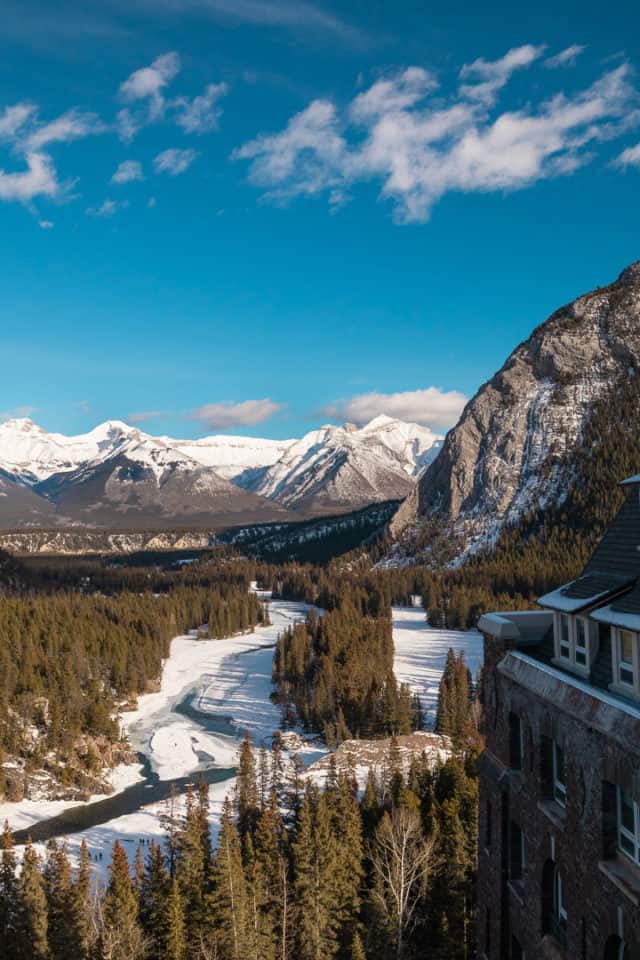 Winter Banff Canada