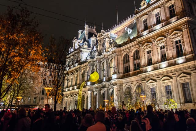 Festival of Lights in Lyon France