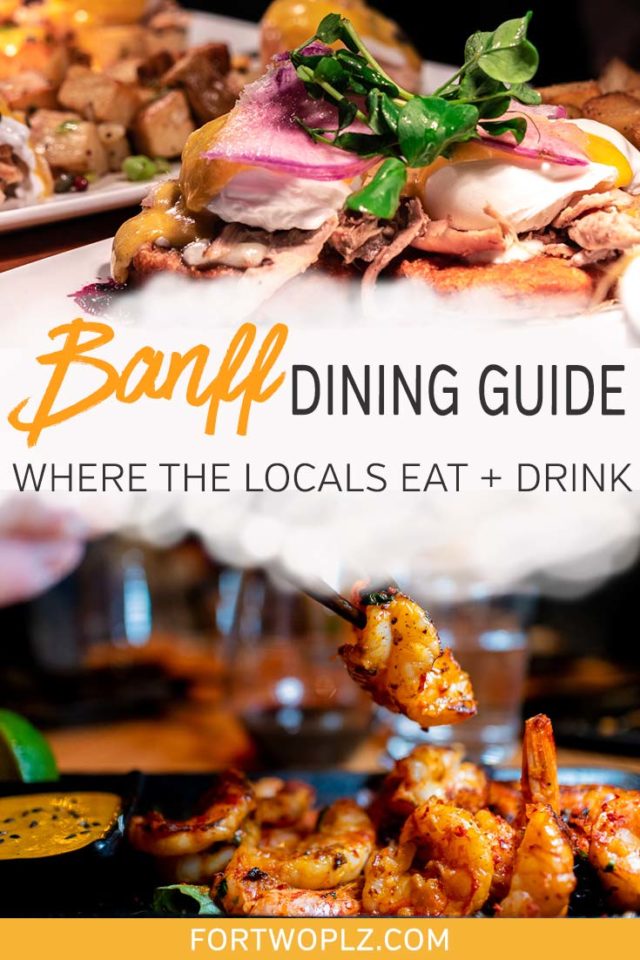 Where to eat in Banff National Park? Read this Banff Food Guide to find out the best places to eat in Banff. From premium Alberta steak to iconic Canadian pastry (BeaverTails), explore the best restaurants you MUST try when traveling to Banff. You also do not want to miss the foodie festivals happening throughout the year! #foodguide #foodtravel #culinarytravel #banff #canadaroadtrip #canadianrockies