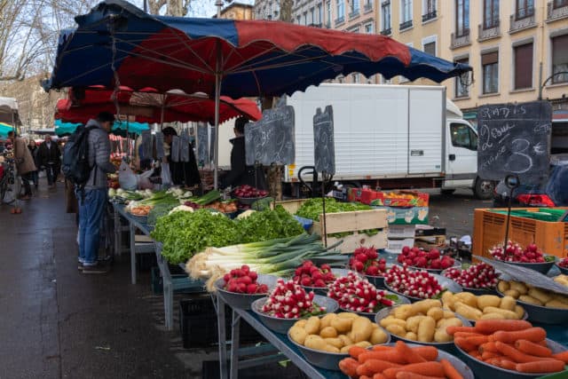 Lyon Marché Saint-Antoine﻿ France 