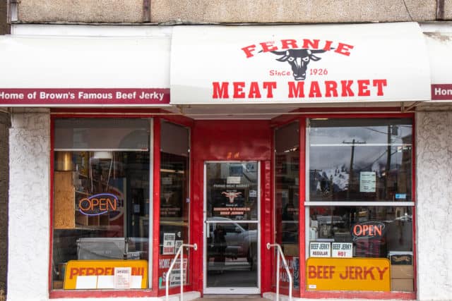 Downtown Fernie Meat Market