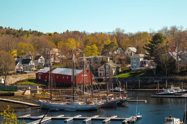 travel from portland maine to bar harbor