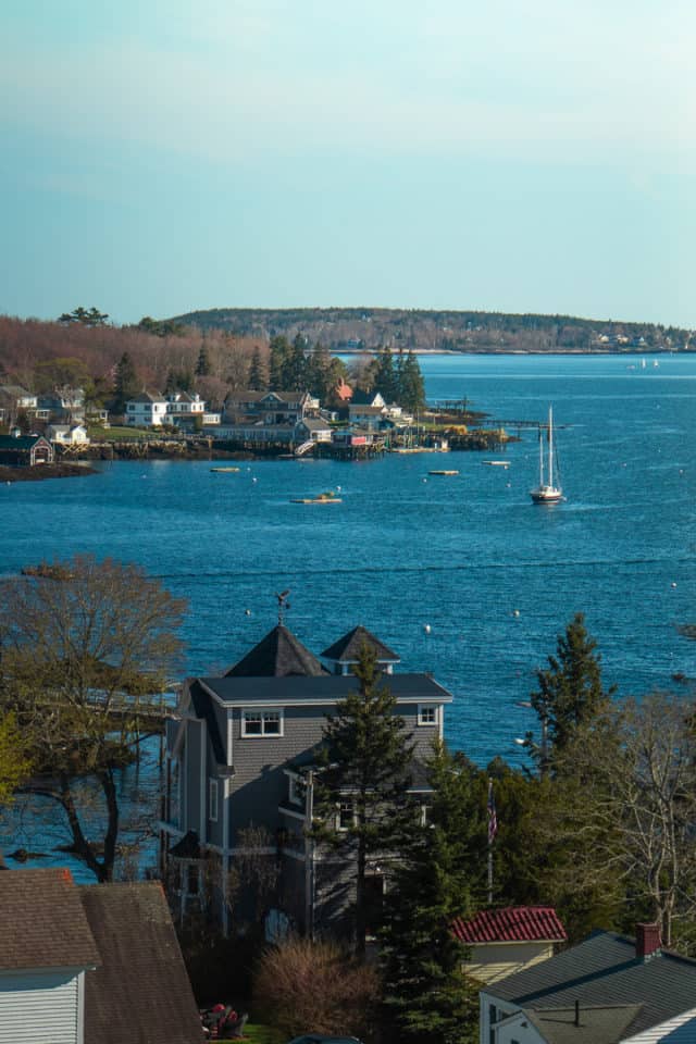 Boothbay Harbor Coastal Maine Town