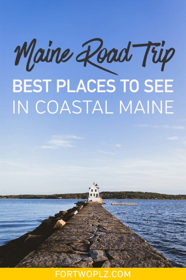 Going on a Maine road trip? Between Portland Maine and Bar Harbor, there are so many beautiful coastal towns worth exploring. This Maine road trip guide highlights all the beautiful spots along route 1 you should not miss. #roadtrip #newengland #usatravel #summertravel