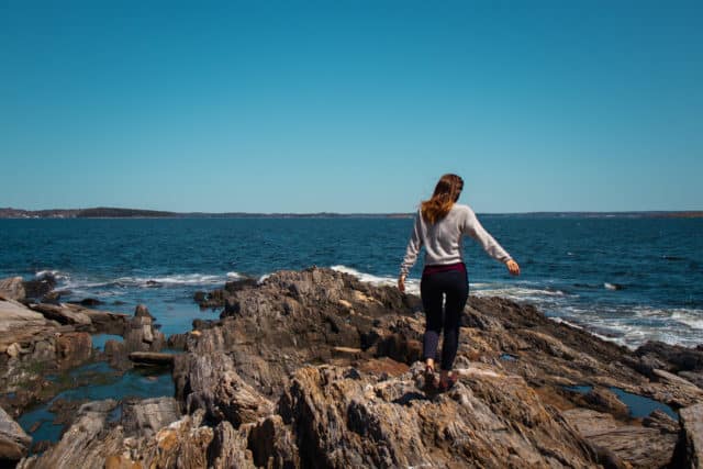 Midcoast Maine Harpswell Giants Stairs