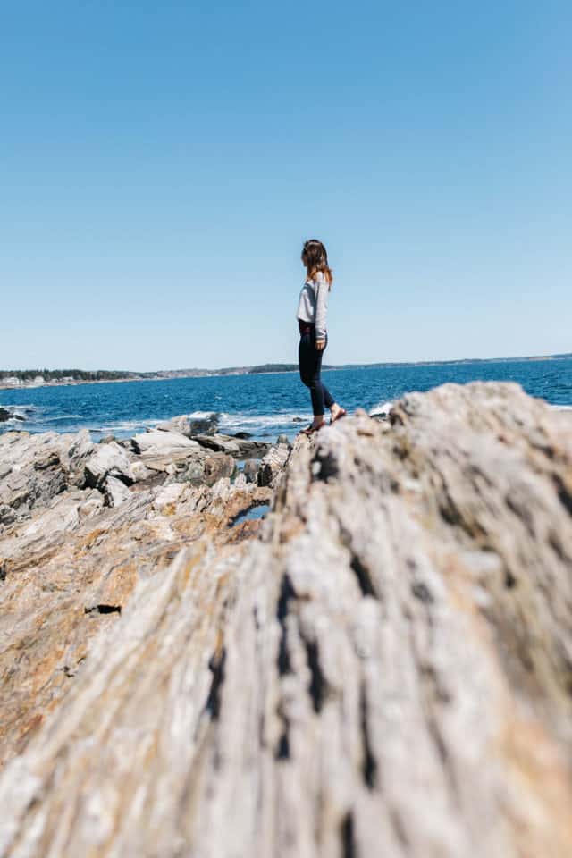 Giant's Stairs in Harpswell Maine