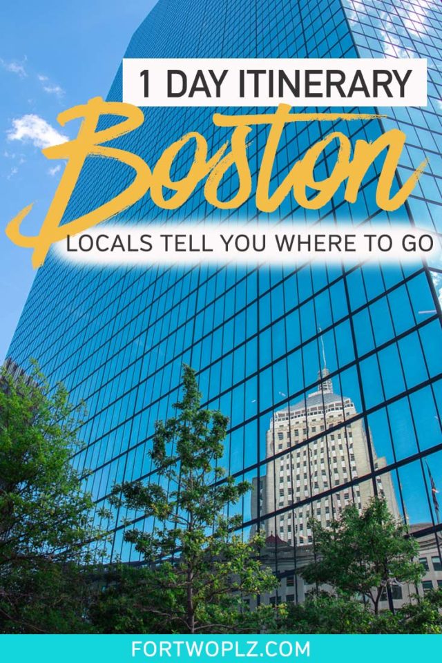 Spending one day in Boston? Let locals show you their secret gems. This Boston itinerary is exactly what you need to plan your trip. Here are Boston best places to visit to get a taste of lobster rolls, cannoli, history, and more! #newengland #usatravel #summertravel #boston