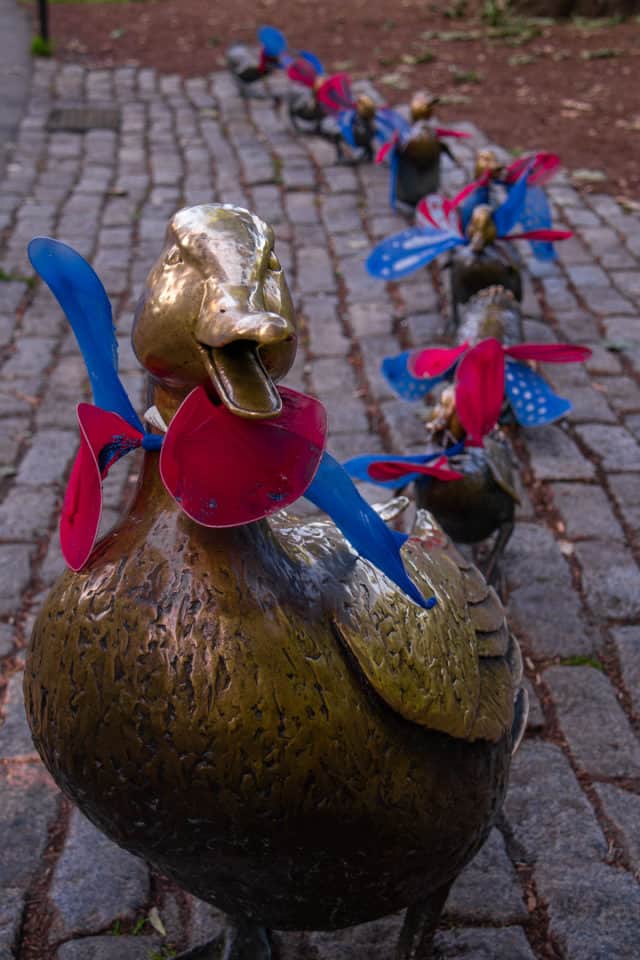 Boston Public Garden Make Way for Ducklings 