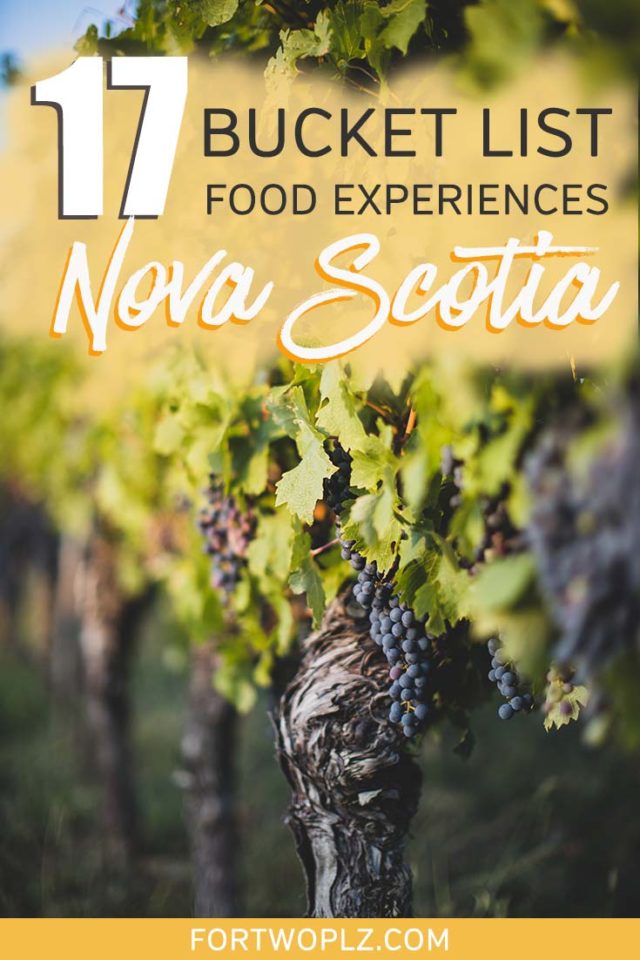 17 FOOD EXPERIENCES to add to your NOVA SCOTIA road trip