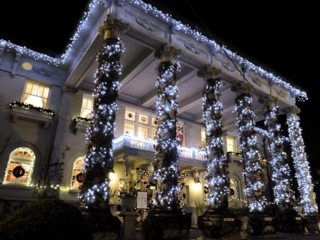 Hycroft Manor at Christmas Vancouver