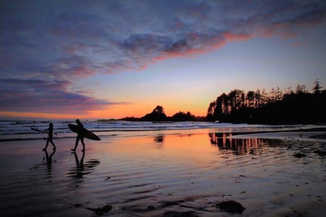 Tofino Surfing Cox Bay Beach