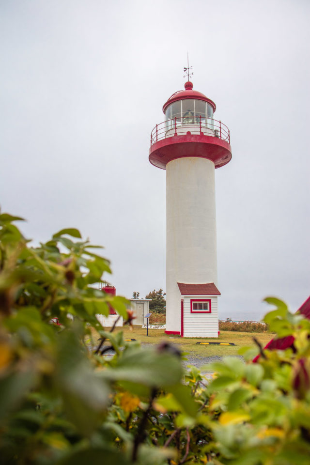 Cap Madeleine Lighthoue Gaspe road trip