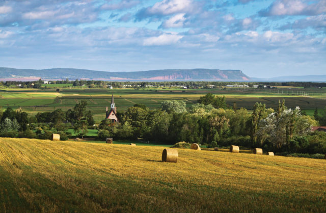 Landscape of Grand Pre Nova Scotia National Historic Site