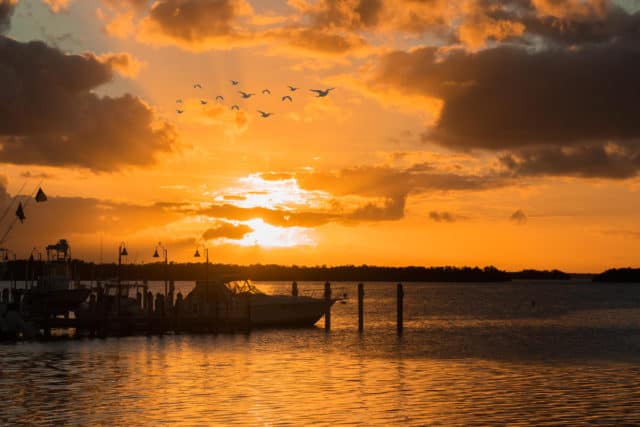 sunset at islamorada